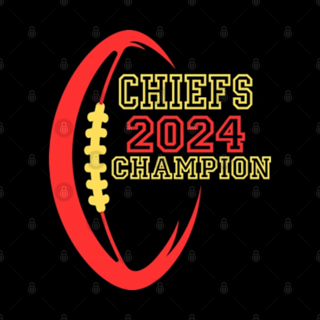 chiefs shampion 2024 by soft and timeless