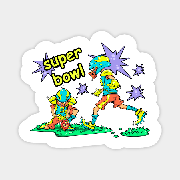 Super bowl Magnet by vanpaul54