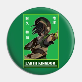Earth Kingdom Toph Pin
