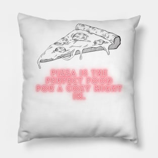 Pizza Love: Inspiring Quotes and Images to Indulge Your Passion Pillow