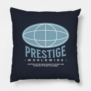 Prestige Worldwide - modern logo Pillow