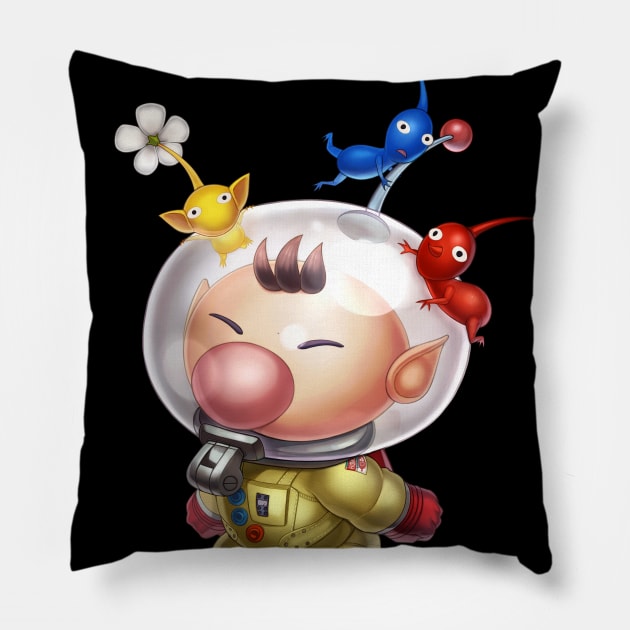 Olimar Pillow by hybridmink