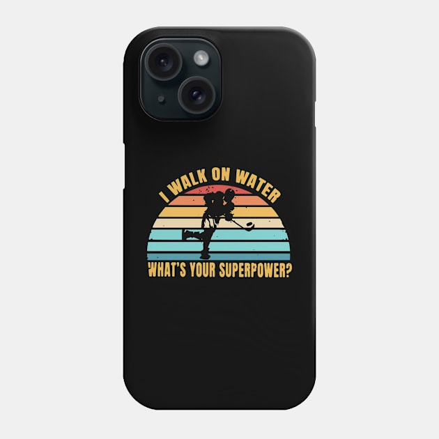 i walk on water what's your Phone Case by restaurantmar