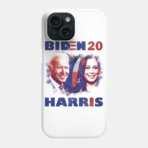 Joe Biden Kamala Harris 2020 Election Democrat Liberal T-Shirt Phone Case by Meryarts