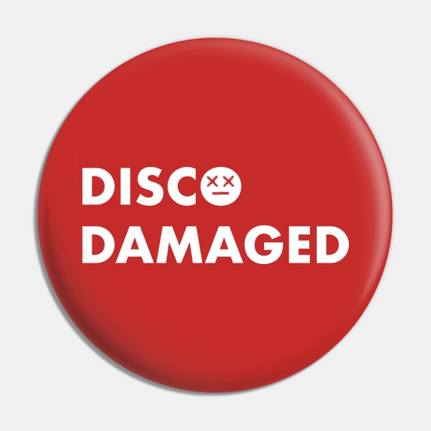 Disco Damaged Pin by TeeTime