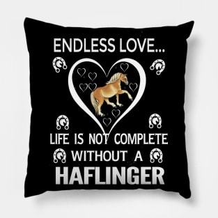 Haflinger Horse Lovers Pillow