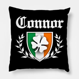 Connor Shamrock Crest Pillow