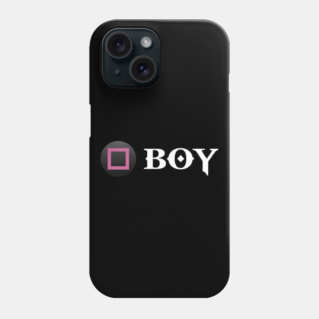 Press square to BOY - God of War Phone Case by Dopamine Creative