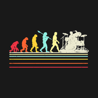 Vintage Drummer Evolution Drummer T-Shirt