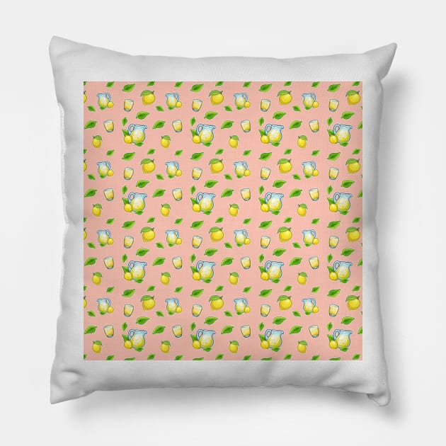 Sims 4 Pink Lemonade Pillow by BurritoKitty