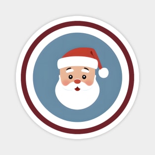 blushing santa Magnet