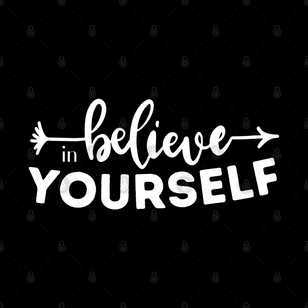 Believe in yourself inspirational quote by jingereuuu