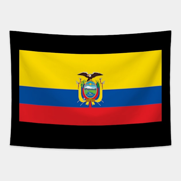 Ecuador Flag Tapestry by SevenMouse