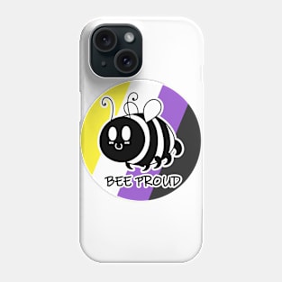 Bee Proud Non-Binary Phone Case