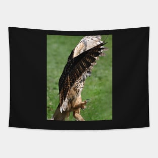 European eagle owl Tapestry