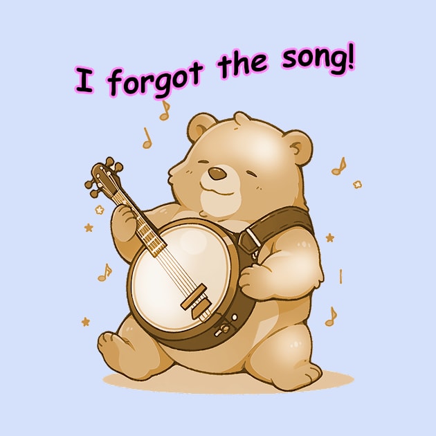 I forgot the song - The Bear and the Banjo by enyeniarts
