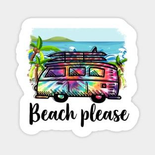 Can we go to the beach, PLEASE!? Magnet