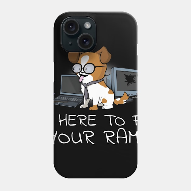 Fix Your RAM Funny Computer Geek Phone Case by NerdShizzle