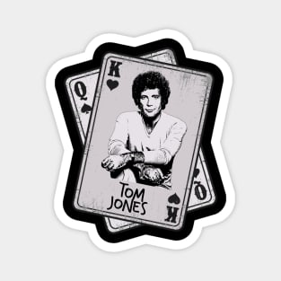 Retro Tom Jones Card Style Magnet