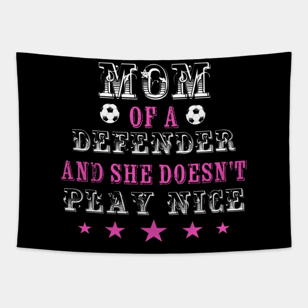 Mom Defender Tapestry by jmgoutdoors