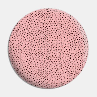 Cheetah Pattern on Bubblegum Pink Pin