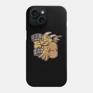 Powerlifting Dragon Phone Case