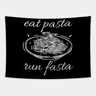 Eat pasta run fasta Tapestry