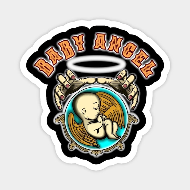 Baby angel Magnet by PROALITY PROJECT