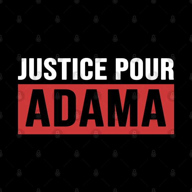 Justice Pour ADAMA by CF.LAB.DESIGN