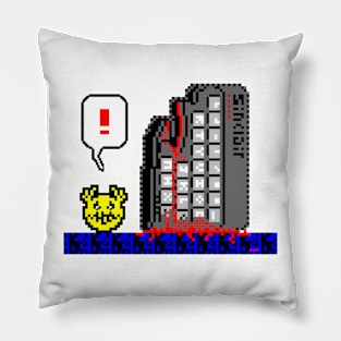 Pud Pud and the Extinct Speccy - ZX Spectrum 8-Bit Legend Pillow