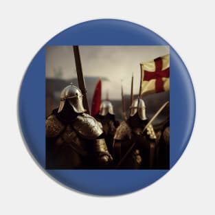 Knights Templar in The Holy Land Pin
