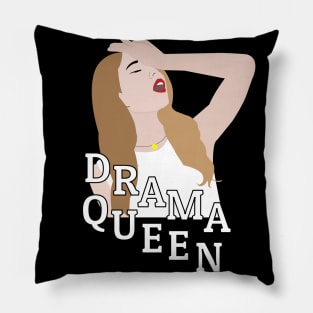 Drama Queen Dramatic People Sticker Pillow