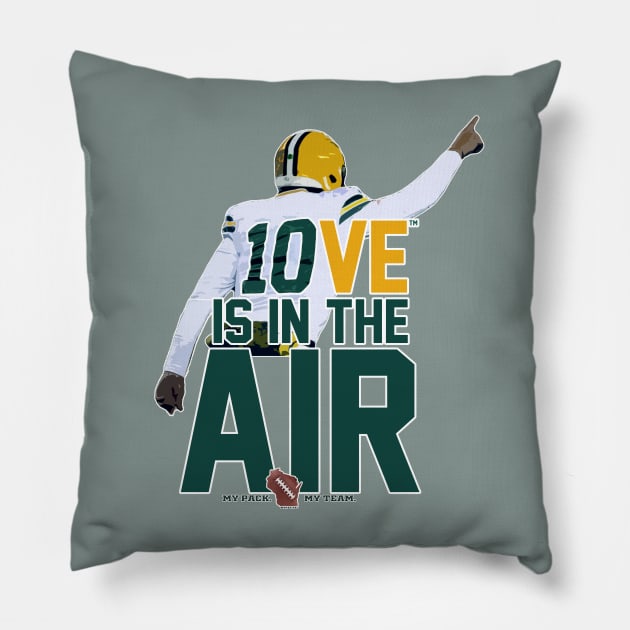 10VE™ is in the air Pillow by wifecta