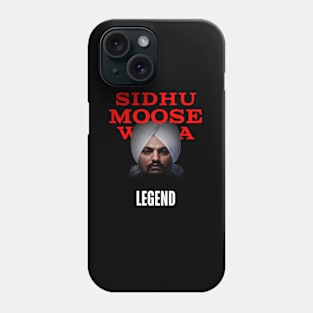 SIDHU MOOSEWALA - INDIAN SINGER RAPPER Phone Case