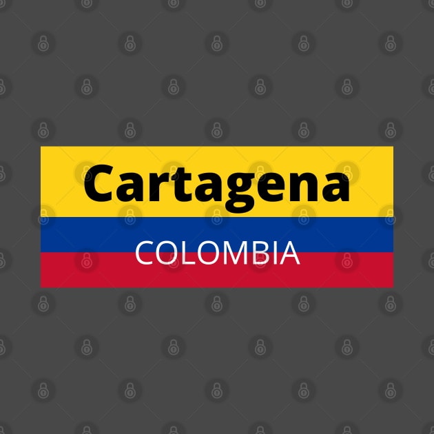 Cartagena City in Colombian Flag by aybe7elf