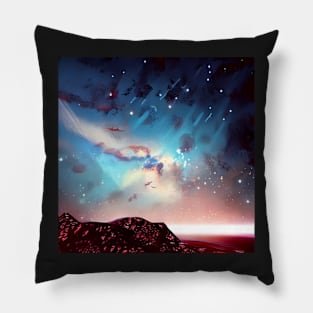 Galactic Wanderlust Pillow