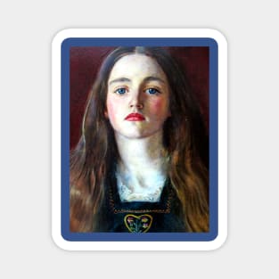 Portrait of a Girl - Sophy Gray - John Everett Millais Magnet