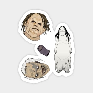 Scary Stories To Tell in The Dark | Sticker Set Magnet