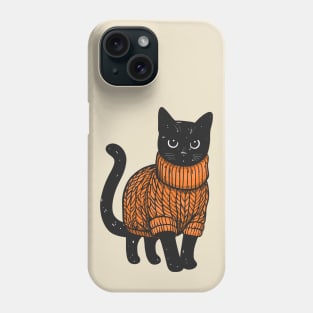 Sweater Weather Cat 7 Phone Case