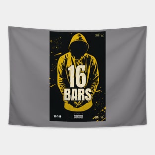 16 Bars - Design 1 (Male Version) Tapestry