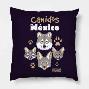 Canidos de Mexico Pillow