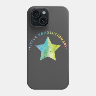 Little Revolutionary in Rainbow Phone Case