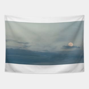 Misty moon in the sky Tapestry