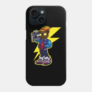 BEAR HIP HOP TIME Phone Case