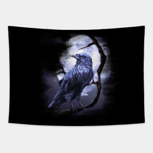 Midnight Raven Tapestry