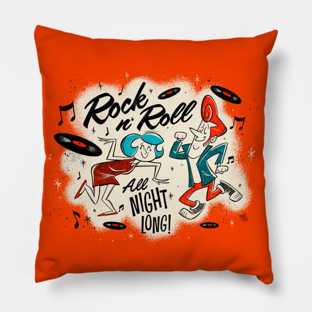 Rock'n Roll Pillow by edvill