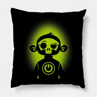 Power Skull Pillow