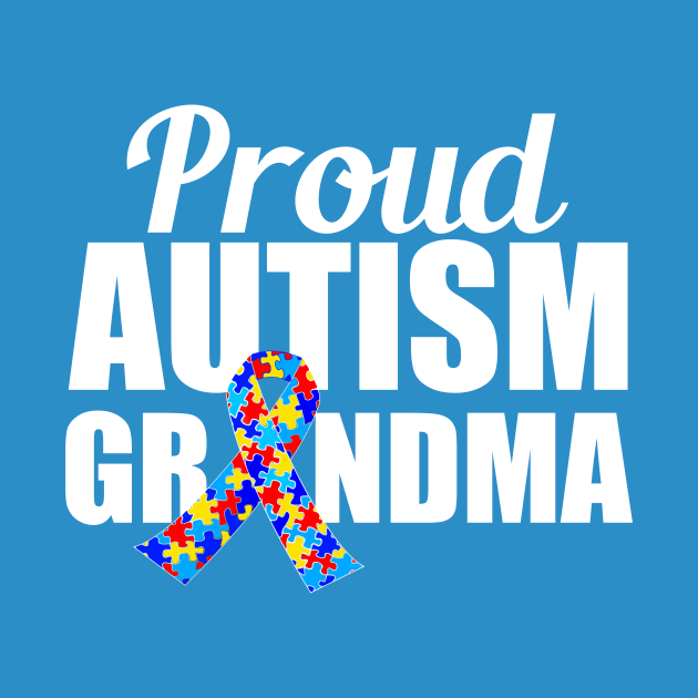 Proud Autism Grandma by epiclovedesigns