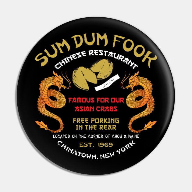 Sum Dum Fook Chinese Restaurant Pin by Alema Art