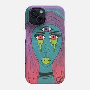 Three eyed princess Phone Case